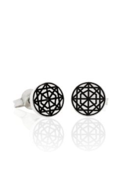 Meadowlark - etch circle stud earrings - trouble &. Fox + sidecar mens &. …