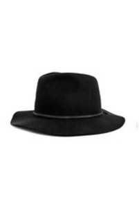 Brixton - wesley fedora, black - trouble &. Fox + sidecar mens &. Womens c…