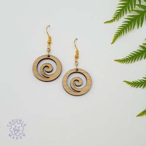 Gift: Koru Drop Earrings