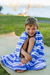 Troupe Beach: The Classic Towel - Rugby Stripe