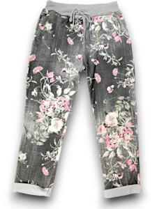 Helga May Black Potpurri Cornelia Joggers