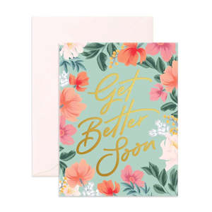 Fox & Fallow Get Better Soon Greeting Card