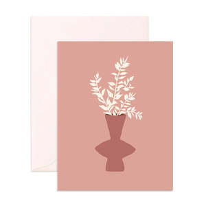 Fox & Fallow Still Life Ruscus Greeting Card