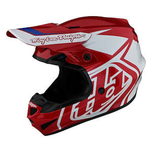 Gp Helmet Overload Red / White