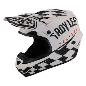 Se4 Polyacrylite Helmet W/mips Race Shop White / Black