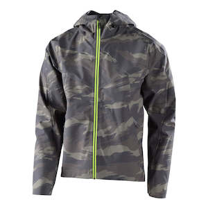 Clothing: DESCENT JACKET BRUSHED CAMO ARMY