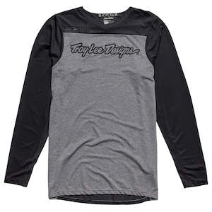 Skyline Ls Jersey Signature Heather Gray / Black