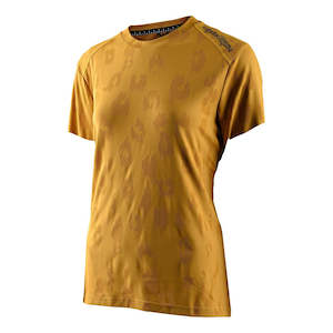 Clothing: WOMENS LILIUM SS JERSEY JACQUARD HONEY