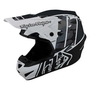 Clothing: GP HELMET NOVA CAMO WHITE