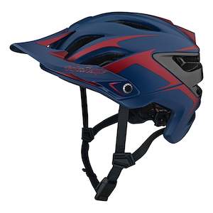 Clothing: A3 AS HELMET W/MIPS FANG DK BLUE / BURGUNDY