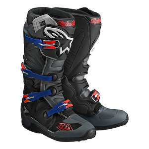 TLD x ALPINESTARS TECH 7 MX BOOTS - BLACK / GRAY