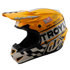 Gp Pro Helmet Fifty-50 White / Gold