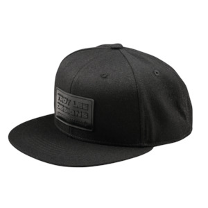 Flat Bill Snapback Factory Black