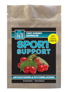 Sport Support Pure Tart Cherry Skin Capsules - 50% Extra FREE Tru2U