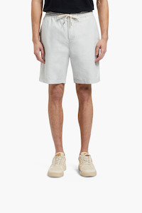 Men's Bottoms: Scotch & Soda Heron Grey Fave Linen Short