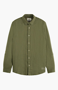 Scotch & Soda Army Linen Shirt