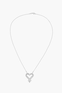 Zoe & Morgan Silver Gypsy Love Necklace