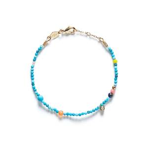 Anni Lu Turquoise Dotty Bracelet