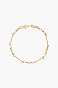 Zoe & Morgan 22k Gold Plate Poppy Bracelet