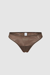 Lingerie Swimwear: Samsøe Samsøe Major Brown Josie String