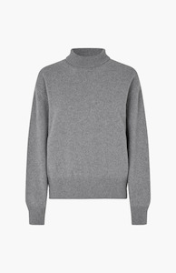 Samsøe Samsøe Grey Mel. Sabirgitte Turtleneck