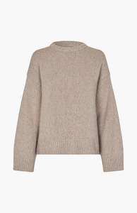 Samsøe Samsøe Khaki Mel Savicky Sweater