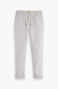 New Arrivals Mens: Scotch & Soda Heron Grey Warren Straight Fit Twill Jogger Pant