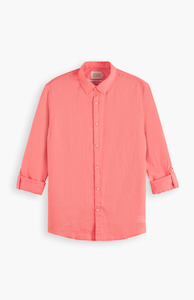 New Arrivals Mens: Scotch & Soda Coral Reef Linen Shirt