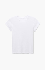 Perfect White Tee White Sheryl Recycled Baby Tee