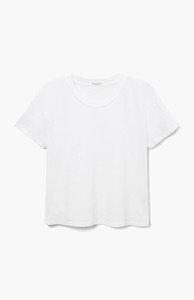 Perfect White Tee White Harley Boxy Crew