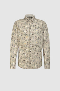 Fil Noir Beige Floral Treviso Shirt