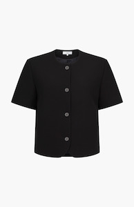 Harris Tapper Black Short Sleeve Tilmens Jacket