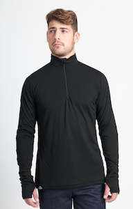 Everyday Quarter Zip | Black