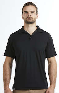 Short Sleeve Polo Shirt | Black