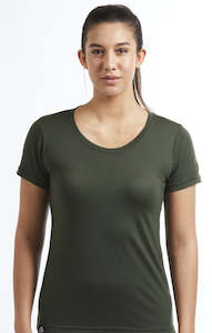 Womens Base Layers: T-shirt | Olive