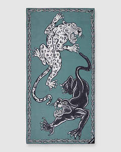 Dritimes CHASING TAIL BEACH TOWEL