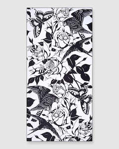 Dritimes Birds N The Bees Beach Towel