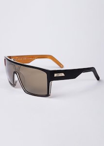 Unit Command Polarised Sunglasses - Black / Gold