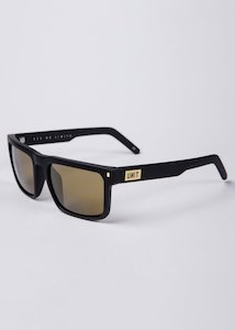 Unit Primer Polarised Sunglasses - Matte Black / Gold