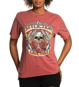 Affliction Hollow Point Womens Tee