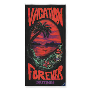 Dritimes Vacation Forever Beach Towel