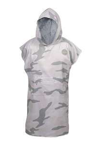 Dritimes Snow Camo Hooded Towel