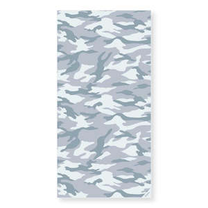 Dritimes Snow Camo Beach Towel