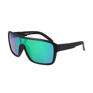 Dragon Remix LL - Matte Black / Green Ion Polarised