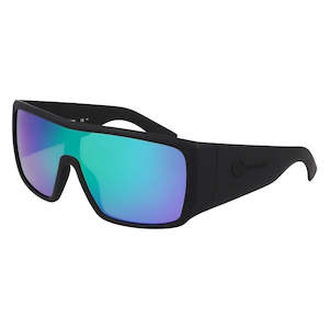 Dragon Rocker - Matte Black / LL Green Ion Polarised