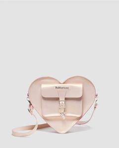 Dr. Martens Heart Backpack - Powder Pink / Gold Shift Leather