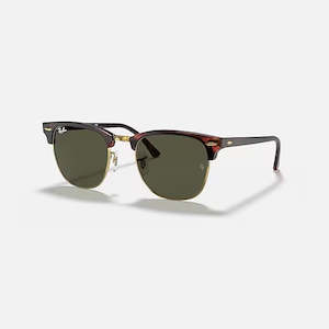 Clothing: Ray Ban Clubmaster - Mock Tortoise On Arista