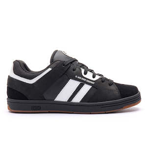 Clothing: DVS Tactic Black White Black Nubuck