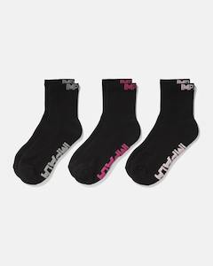 Impala Everyday 3 Pack Socks