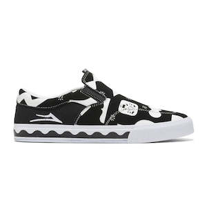 Clothing: Lakai Owen VLK Black / White / Suede